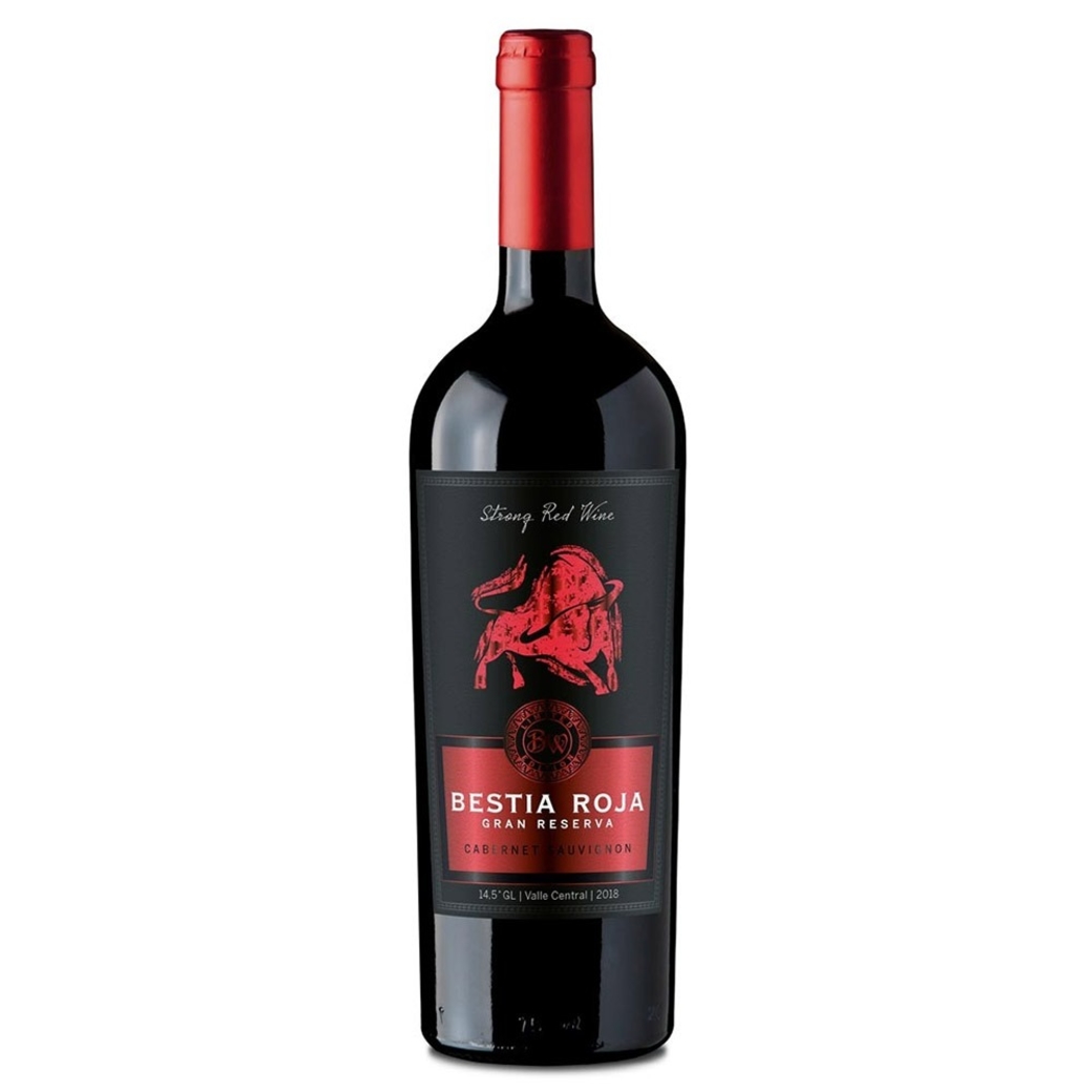 Vino Bestia Roja Gran Reserva Cabernet Sauvignon 750cc