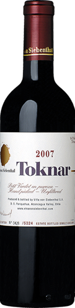Vino Von Siebenthal Petit Verdot Toknar 750cc