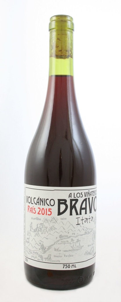 Vino Pais Volcánico Vinateros Bravos 750cc