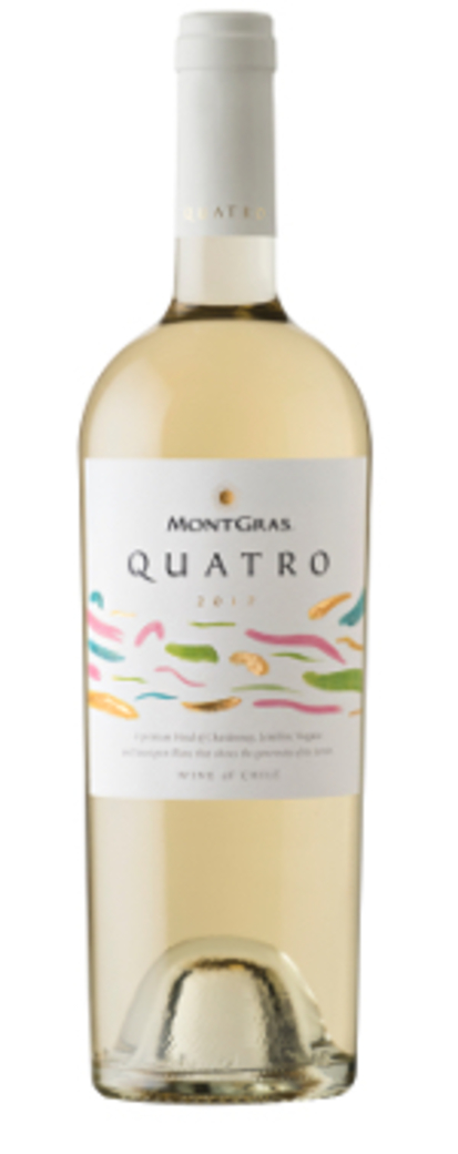 Vino Montgras Quatro Gran Reserva Blanc (CH-VI-SE-SB) 750cc