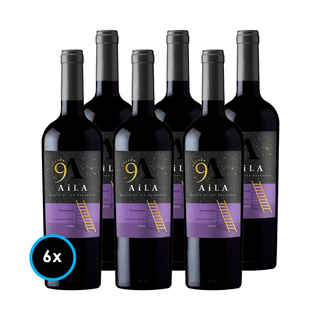 Imagen de CAJA AILA HEAVEN GR (Carmenere): 6x Vino Aila Heaven Gran Reserva Carmenere 750cc