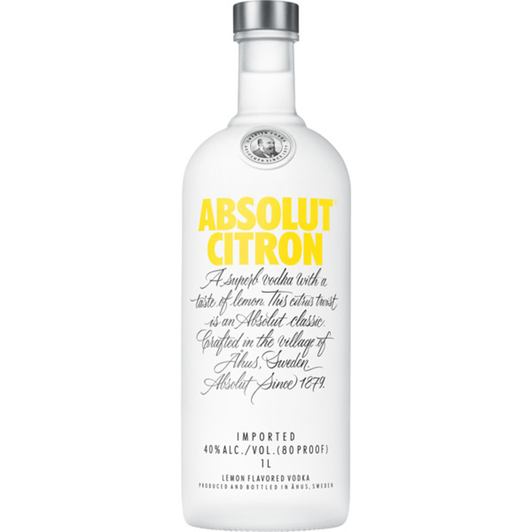 Vodka Absolut Citron 750cc