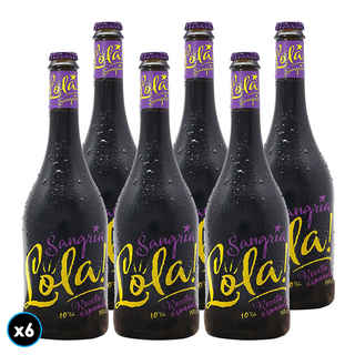 Imagen de CAJA SANGRÍA LOLA: 6x Sangria Lola 750cc