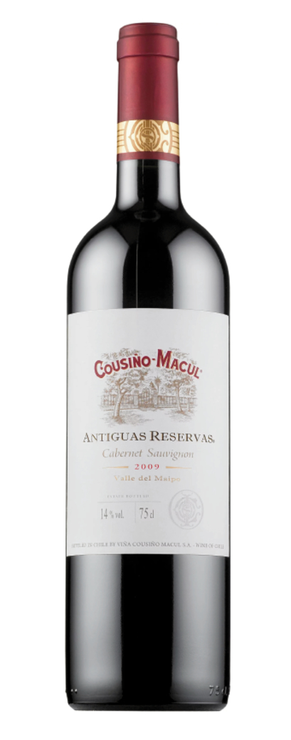 Vino Cousiño Antiguas Reservas Cabernet Sauvignon 750cc