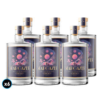 Imagen de CAJA GIN STARGAZER: 6x Stargazer® Gin 700cc 42º alc.