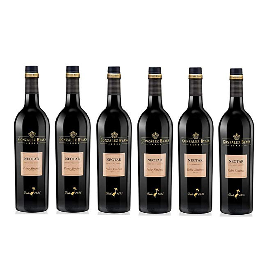 6x Néctar Pedro Ximenez Jerez en Botellas de 750cc
