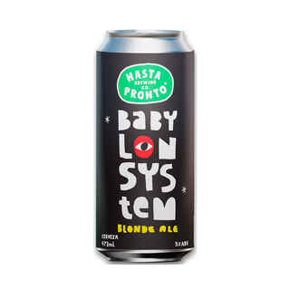 Imagen de Cerveza Hasta Pronto BABYLON SYSTEM - American Blonde Ale 473cc 5º alc.