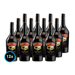 Imagen de CAJA BAILEYS: 12x Licor Baileys Irish Cream 750cc 17º alc.