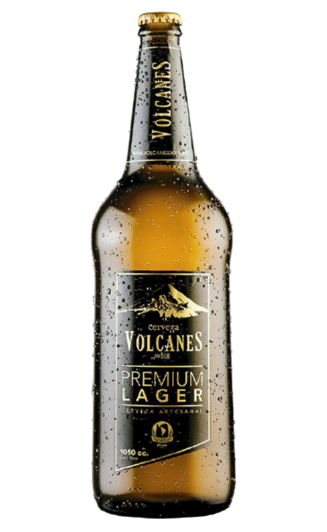 Cerveza Volcanes Premium Lager 1050cc