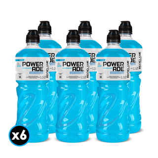 Imagen de 6x Bebida Isotónica Powerade Frozen Blast Zero 1.1 Litros