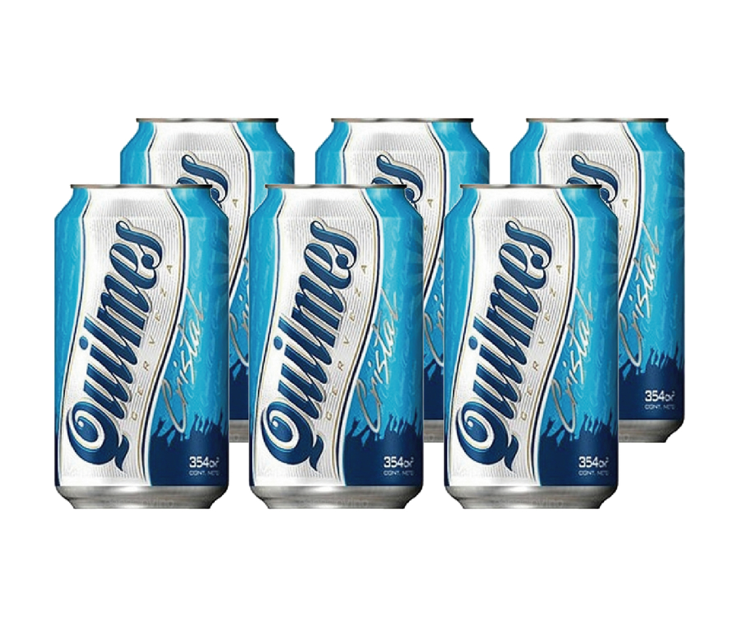 6x Cerveza Quilmes en Latas 350cc