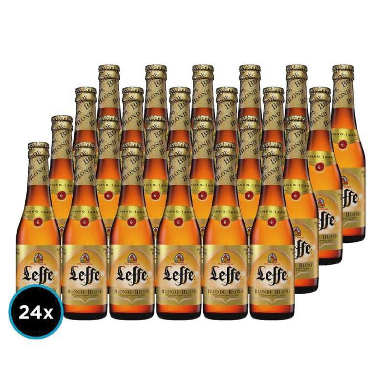 24x Cerveza Leffe Blond Botella 330cc