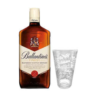 Imagen de PACK BALLANTINES + VASO N°4: 1x Whisky Ballantines 1 Litro 40º alc. + 1x Vaso Ballantines