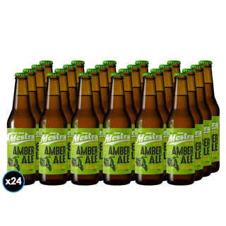 Imagen de 24x Cervezas Mestra Amber Ale Botella 330cc