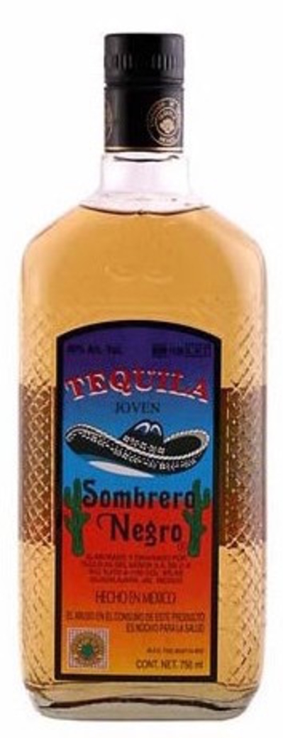Tequila Sombrero Negro 750cc