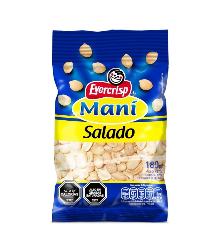Maní Salado 180 gramos