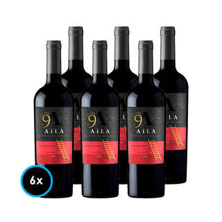 Imagen de CAJA AILA HEAVEN GR (Cabernet Sauvignon): 6x Vino Aila Heaven Gran Reserva Cabernet Sauvignon 750cc