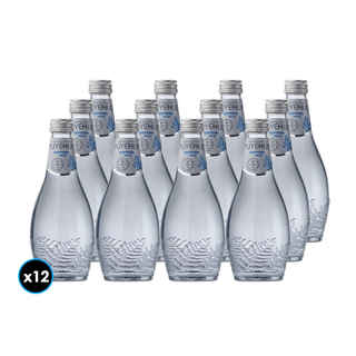 Imagen de 12x Agua Mineral Puyehue Con Gas Botella Vidrio 330cc