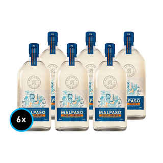 Imagen de CAJA PISCO MAL PASO PEDRO JIMENEZ: 6x Pisco MalPaso Pedro Jimenez 750cc 40º alc.