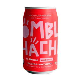 Imagen de Kombuchacha Original Té Negro Sin Azúcar Lata 355cc