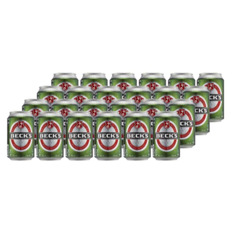 24x Cerveza Becks en Latas 330cc