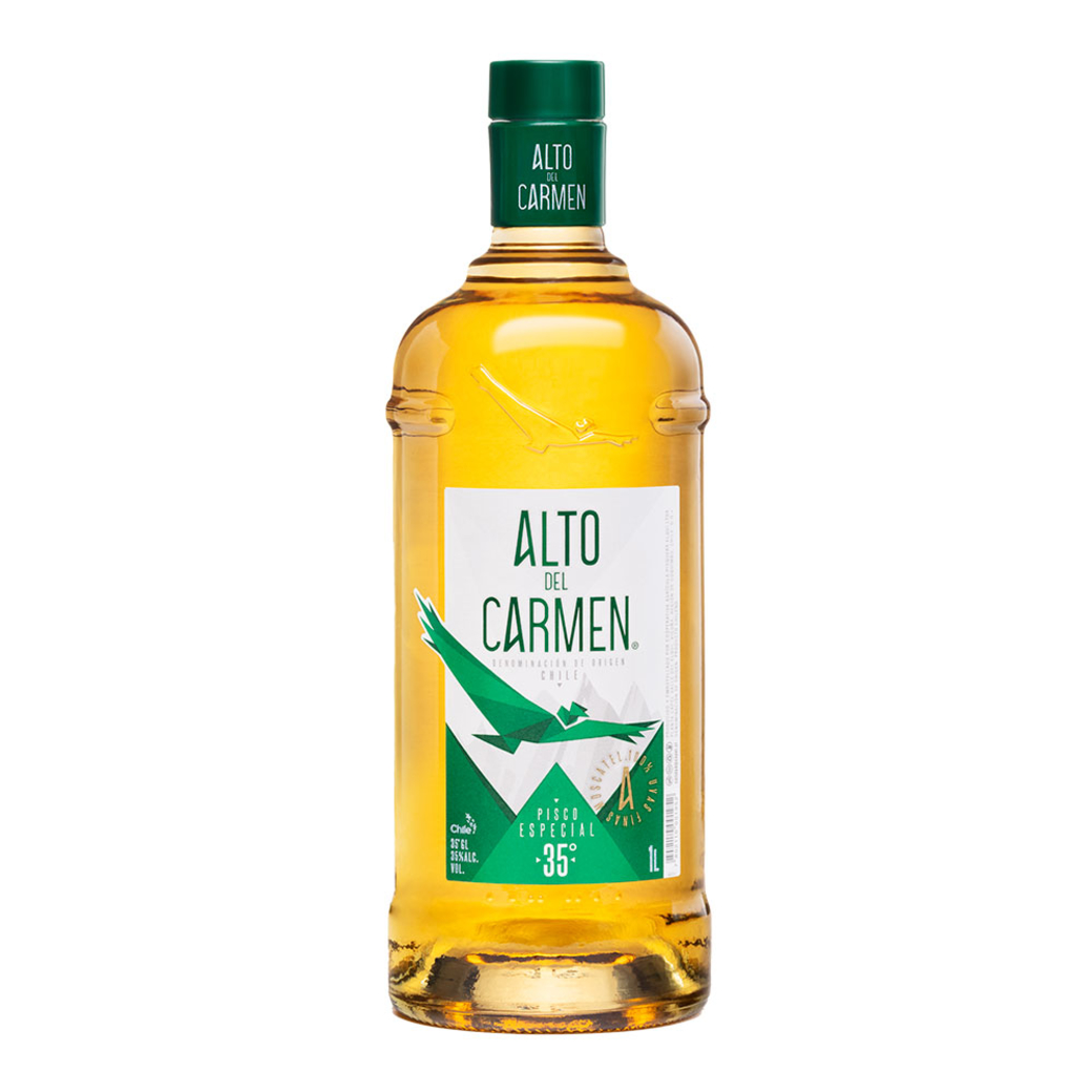 Pisco Alto del Carmen 35 grados 1 Litro