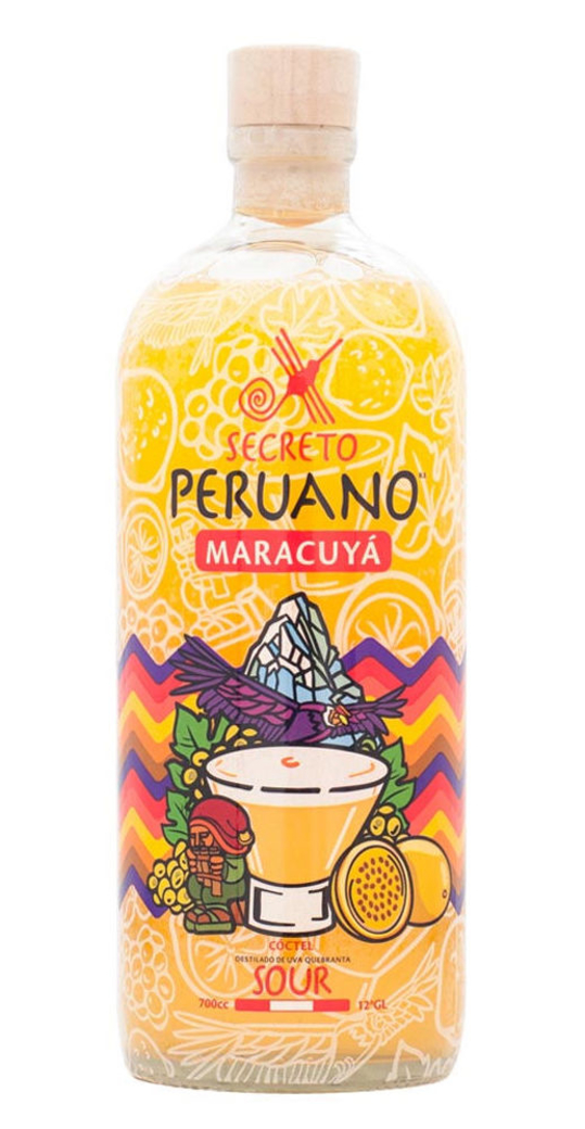 Pisco Sour Secreto Peruano Maracuyá 700cc