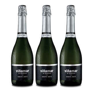 Imagen de 3x Espumante Viñamar Charmat Demi Sec 750cc