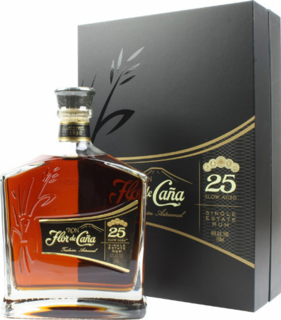 Ron Flor De Caña 25 años Centenario Gold 750cc