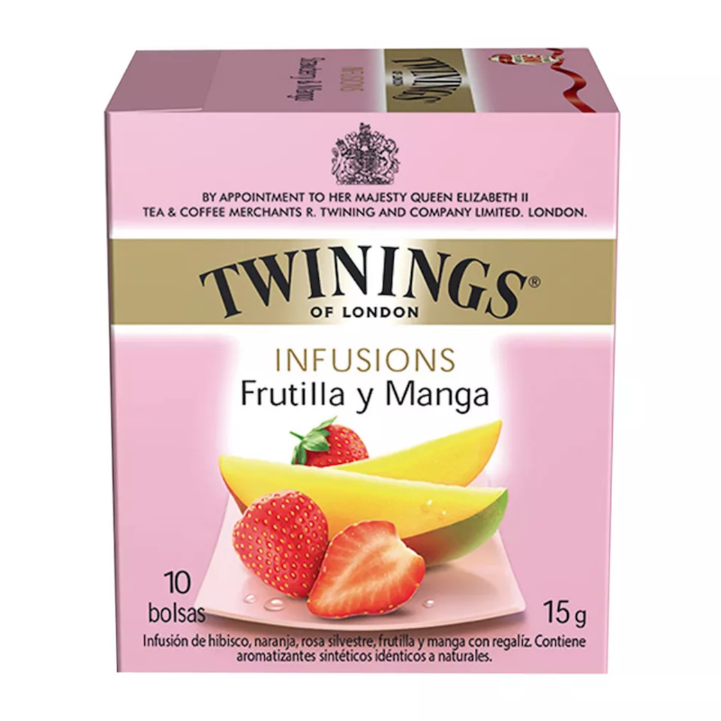 Te Twinings Frutilla y Mango 10 Bolsitas