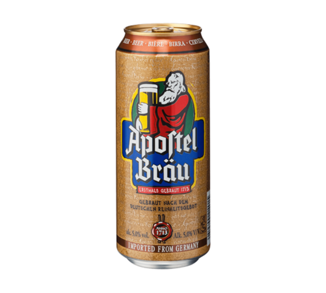 Cerveza Apostel Brau Lata 500cc