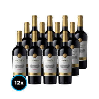 Imagen de CAJA TARAPACÁ RESERVA (Carmenere): 12x Vino Tarapacá Reserva Carmenere 750cc