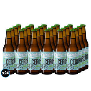 Imagen de 24x Cerveza Mestra 0% Alcohol Botella 330cc