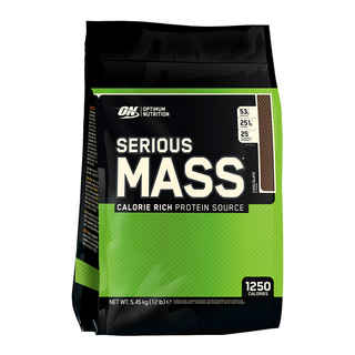 Imagen de Gainer Optimum Nutrition Serious Mass Chocolate 12 Lb  