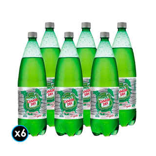 Imagen de 6x Bebida Canada Dry Ginger Ale Light 1,5 Lts