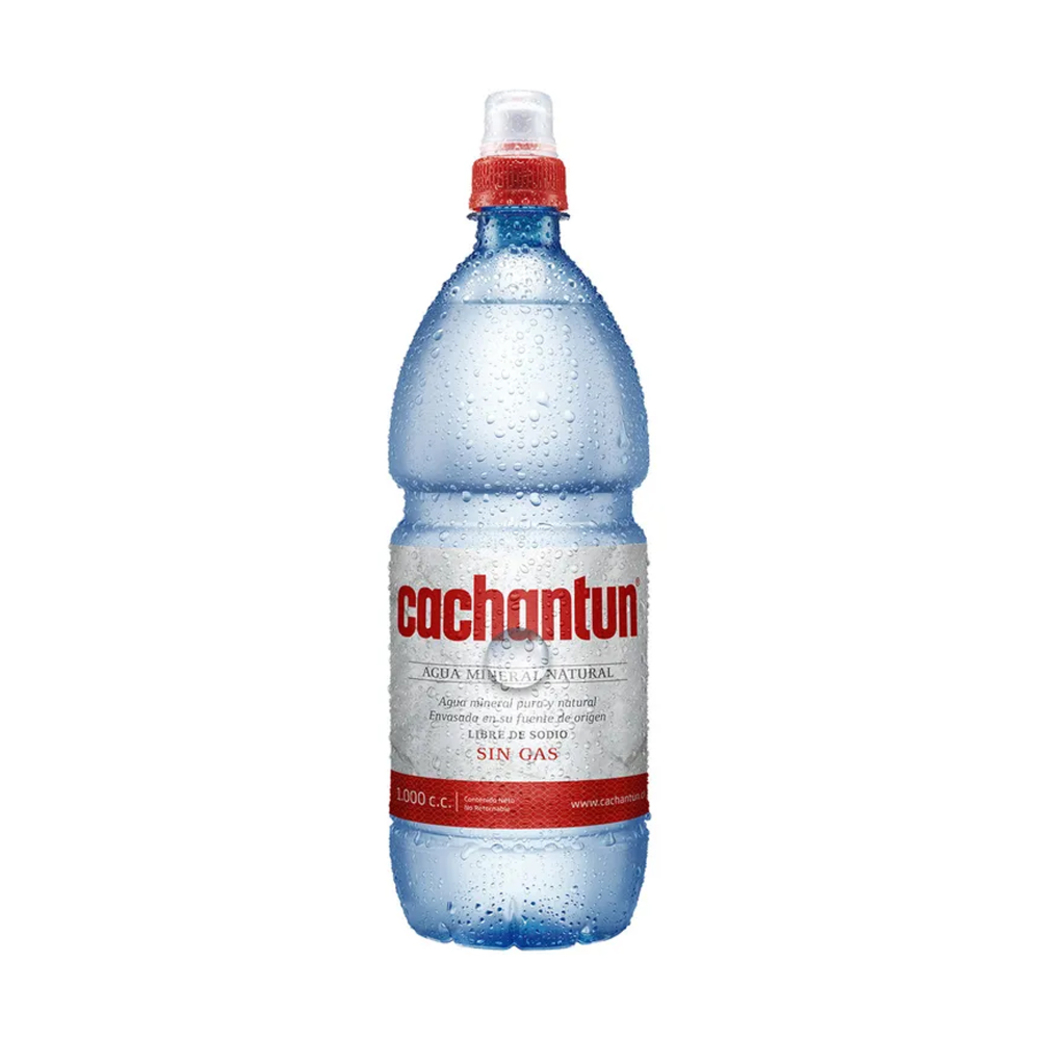 Agua Cachantun Sin Gas 1000cc