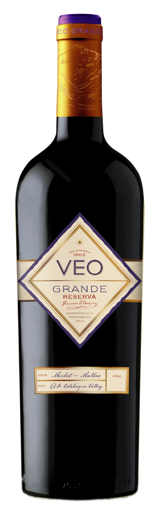 Vino VEO Grande Reserva (Merlot - Malbec) 750cc