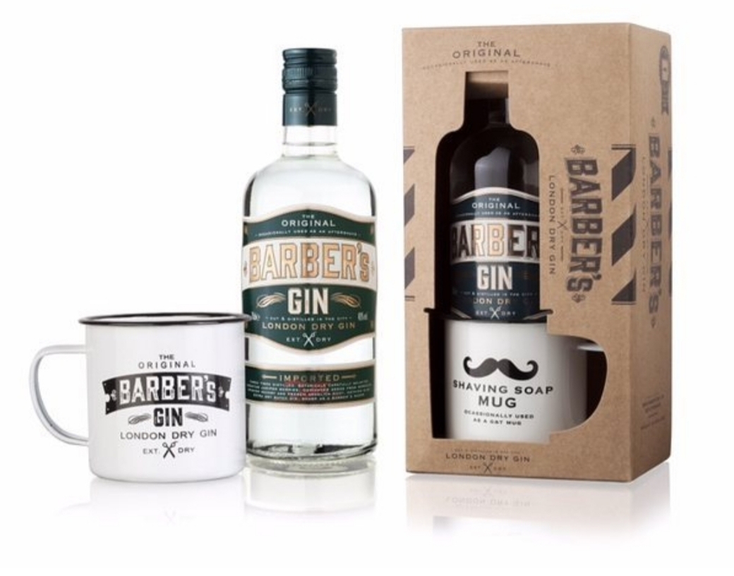 Gin Barbers London Dry 700cc 40º alc.