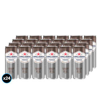 Imagen de 24x Agua Tónica San Pellegrino Premium en Latas 330cc