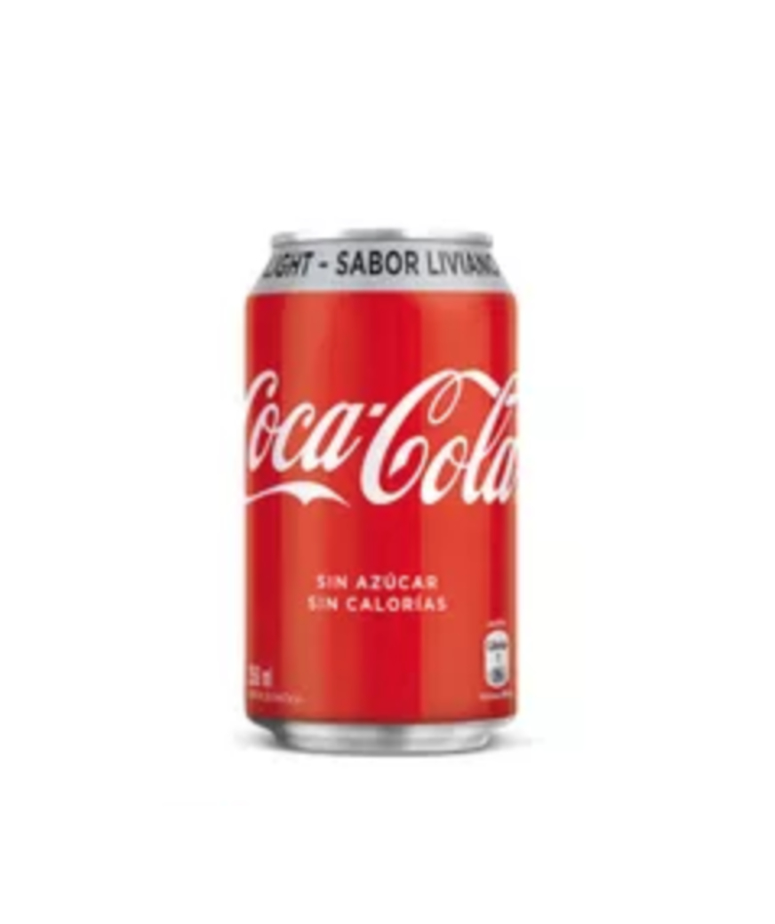 Bebida Coca Cola Sabor Liviano Lata 350cc