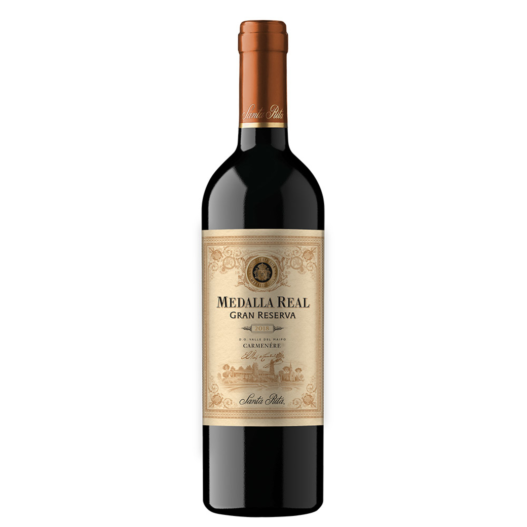 Vino Medalla Real Gran Reserva Carmenere 750cc
