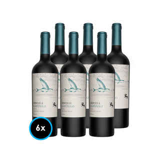 Imagen de CAJA ODFJELL FLYING FISH: 6x Vinos Odfjell Gran Reserva Capítulo Flying Fish (CA/CS/MA/SY) 750cc