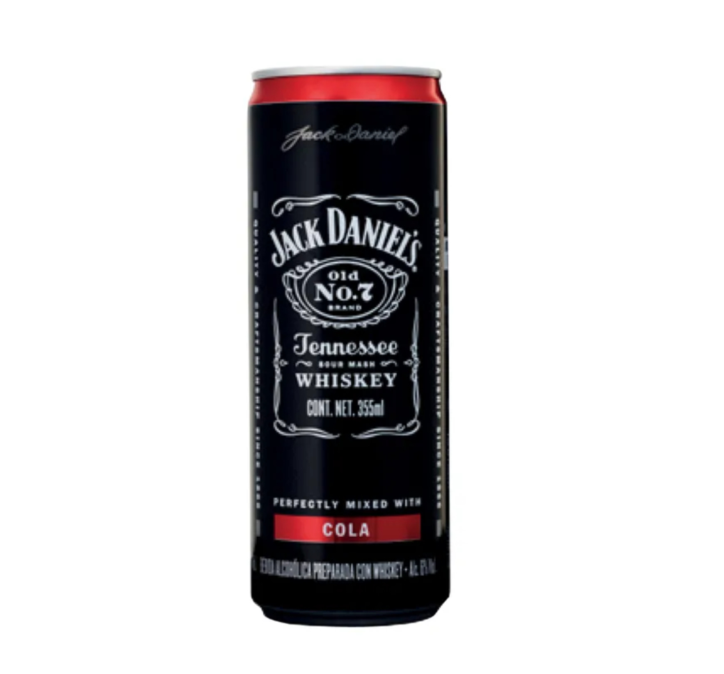 Jack Daniels con Bebida Cola 4º 375cc