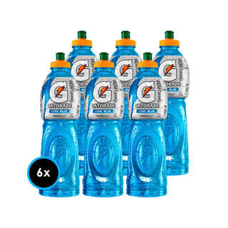 Imagen de 6x Bebida Isotónica Gatorade Cool Blue 1 Litro