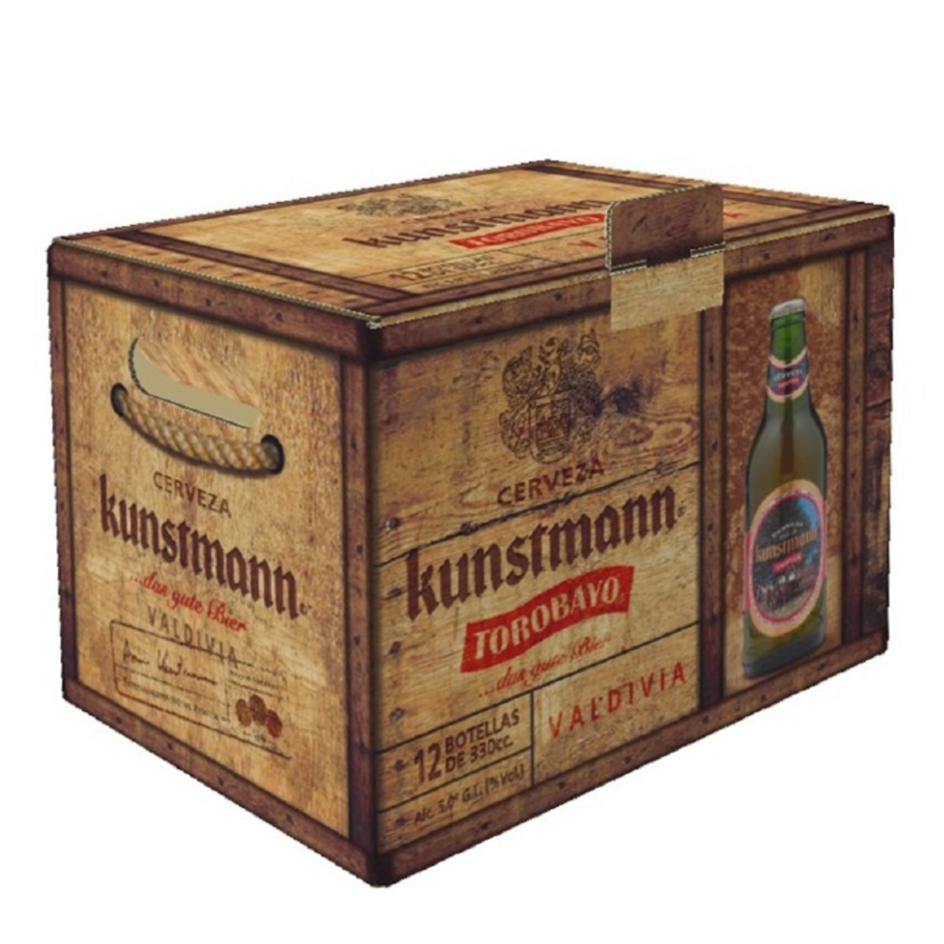 KIT 12x Cerveza Kunstmann Torobayo Botella 330cc