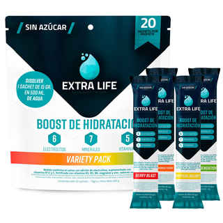 Imagen de Boost de Hidratación Extra Life Variety Pack (20 Unidades)