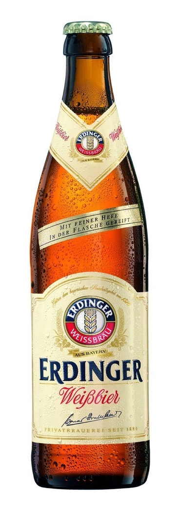 Cerveza Erdinger Weißbier Botella 500cc