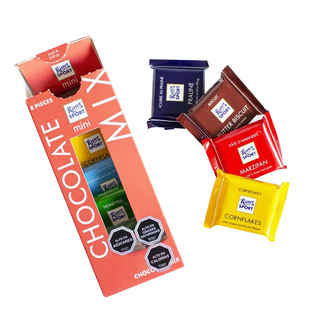 Imagen de Chocolate Ritter Sport Mini Chocolate Mix 133 grs.