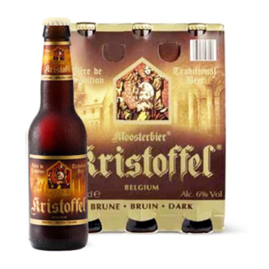 3x Cerveza Kristoffel Dark en Botellas 330cc