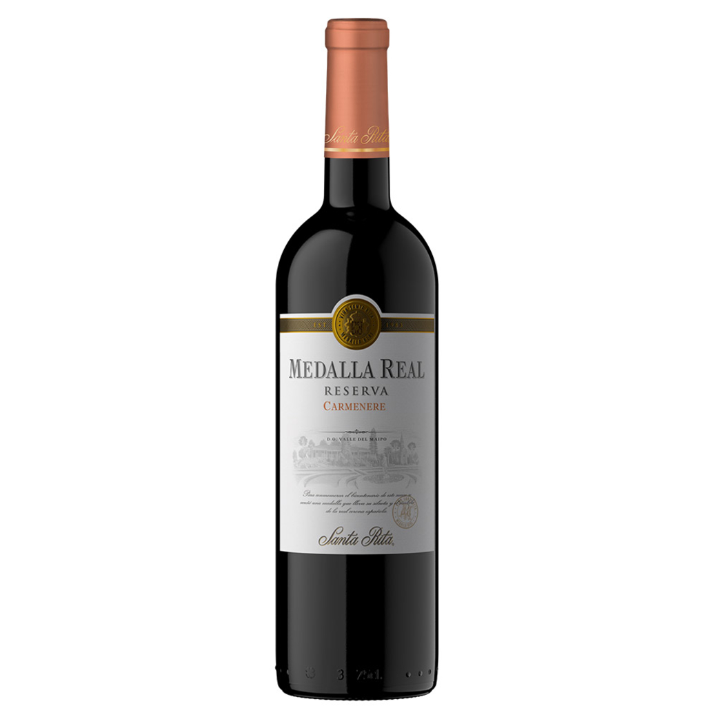 Vino Medalla Real Reserva Carmenere 750cc
